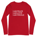 I AM PEACE • LOVE • WHOLE LONG SLEEVE TEE