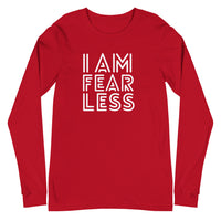 I AM FEARLESS LONG SLEEVE TEE