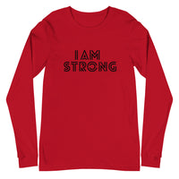 I AM STRONG LONG SLEEVE TEE
