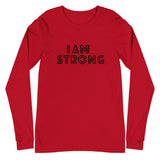 I AM STRONG LONG SLEEVE TEE