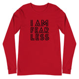 I AM FEARLESS LONG SLEEVE TEE