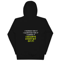 MY LIFE DIDN'T COME EASY HOODIE