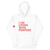 I AM LIVING WITH PURPOSE HOODIE