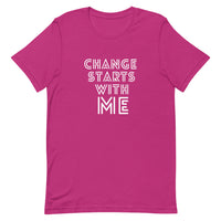 CHANGE STARTS WITH ME TEE // CMB