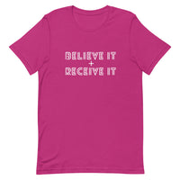 BELIEVE IT + RECEIVE IT TEE // CMB
