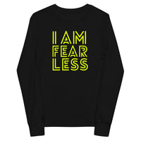 I AM FEARLESS KID'S LONG SLEEVE TEE