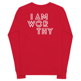 I AM WORTHY KID'S LONG SLEEVE TEE